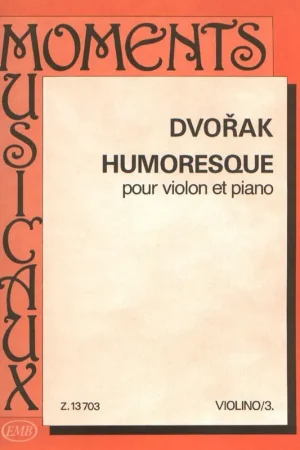 Dvorak A. Humoresque Violon-1 - Prix mini