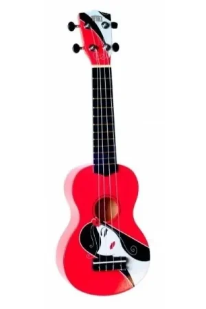 Offre du jour - Ukulele Wiki Soprano Pin UP Fatale