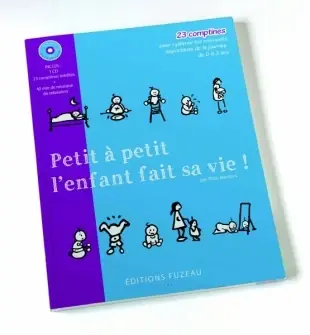 Petit A Petit L'enfant Fait SA Vie! Livre + CD - Paiement sécurisé
