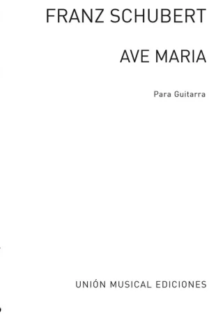 Schubert F. Ave Maria Guitare - Nouveauté