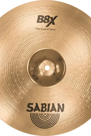Sabian 41506X Crash B8X 15" Thin - Économisez maintenant