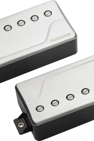 Tout juste ajouté - Set Micros Fishman Humbucker Classic Alu Brosse