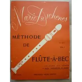 Duschenes M. Methode Flute A Bec Soprano Vol 1-1 | Nouvel arrivage