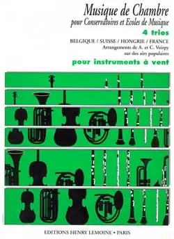 Voirpy A. Trios Pour Instruments A Vent - Excellente qualité