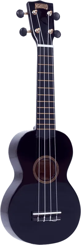 Qualité premium | Ukulele Mahalo MR1-BK Soprano Noir Brillant