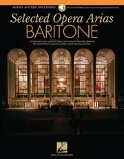 Selected Opera Arias Baritone - Bien noté