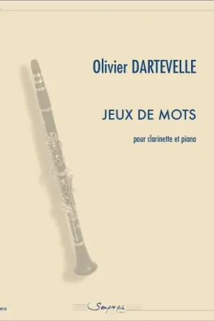 Dartevelle O. Jeux de Mots Clarinette | Achat sécurisé