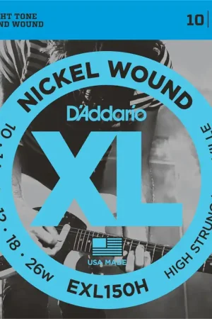Jeu de Cordes D'addario EXL150H File Rond High 10/26 - Tout juste ajouté