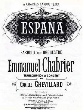 Chabrier E. Espana Piano-1 - À ne pas manquer