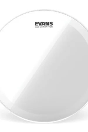 Très demandé - Peaux de Tom Evans EQ4 Frappe Transparente 16' Tom Basse