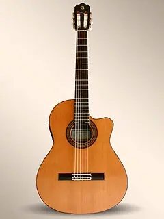 Alhambra 3C CW E1 Cutaway Cedre - Petit prix