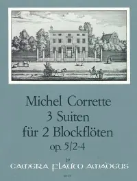 Recommandé | Corrette M.suites OP 5 3 Flutes A Bec