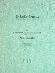 Bodin de Boismortier J. Rokoko Duette Vol 1 2 Cellos | Nouveauté