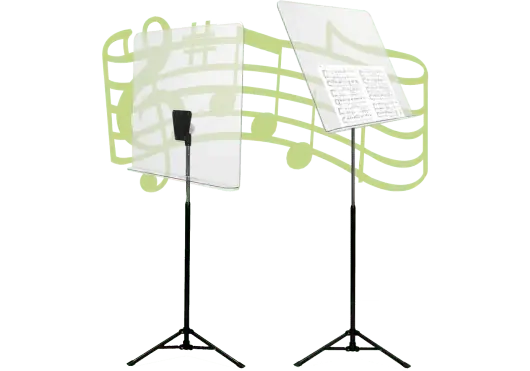 Bonne affaire - Pupitre Manhasset 2000 Bouclier Acoustique