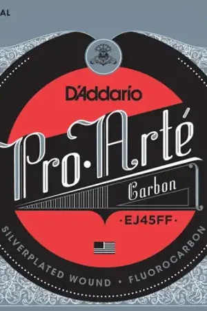 Nouveau chez nous | Jeu de Cordes Classique D'addario EJ45FF Carbon Normal