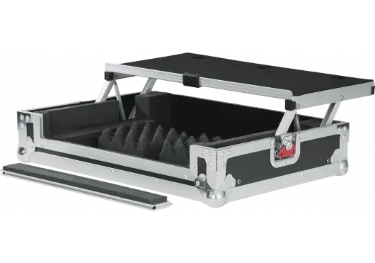 Petit prix - Gator G-TOURDSPUNICNTLC Flight Case Plateau Coulissant Controle DJ Petit