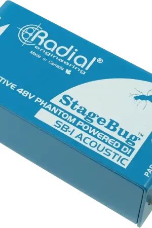 Très apprécié des clients - Boite de Direct Radial DI Active Instr Acoustiques SB-1-ACOUSTIC