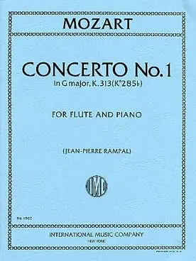 Très populaire | Mozart W.a. Concerto N°1 Sol Majeur Flute