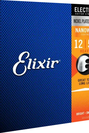 Jeu de Cordes Electrique Elixir Nanoweb 12/52 REF:12152 - Très bien noté