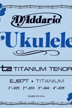 Offre spéciale | Jeu de Cordes Ukulele D'addario EJ87T Tenor
