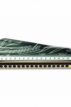 Harmonica Suzuki Chromatique Tremolo 16 Trous SCT128 - Bon prix