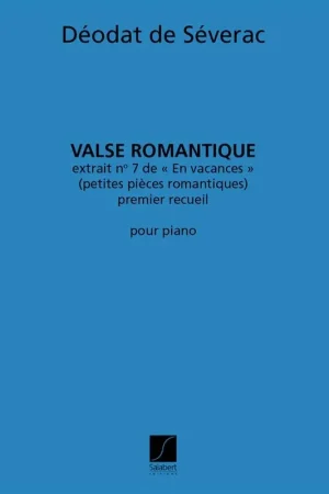 Achetez en ligne - Severac D. Valse Romantique Piano