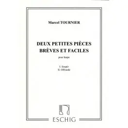 Tournier M. Petites Pieces Breves et Faciles Harpe - Disponible à la commande