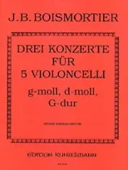 Cette semaine uniquement | Bodin de Boismortier J. Concertos Violoncelles