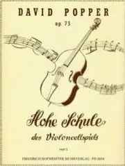 Commandez en ligne - Popper D. 40 Studies Opus 73 Vol 3 Violoncelle