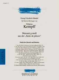 Commandez en ligne | Haendel G.f. Menuet Sol Mineur Piano