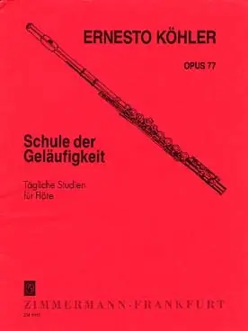 Kohler E. Ecole de la Velocite OP 77 Flute - Promo exceptionnelle