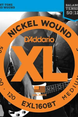 Jeu de Cordes Basse D'addario EXL160BT 50/120 | Très populaire