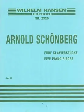 Ne manquez pas cette offre - Schoenberg A. Pieces OP 23 Piano