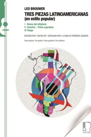 Réduction - Brouwer L. Piezas Latinoamericanas Guitare