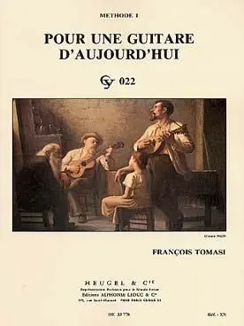 Tomasi F. Pour Une Guitare Aujourd'hui Vol 1 | Quantité limitée