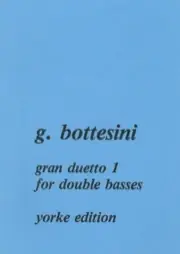 Bottesini G. Gran Duetto N°1 Contrebasses - Qualité premium