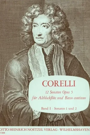 Corelli A. Sonates OP 5 Vol 1 Flute A Bec Alto - Très populaire