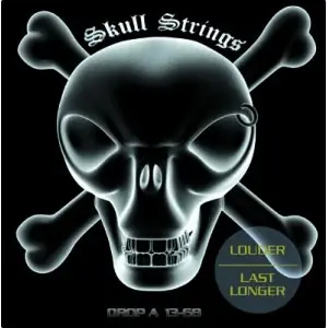 Jeu de Cordes Skull Strings Drop A 13-68 | Tout nouveau