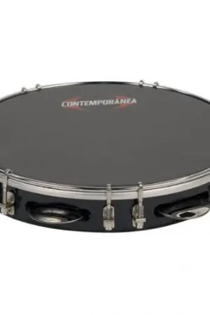 Contemporanea Pandeiro 10'' Formica Noir Special Black Skin | Achetez dès maintenant