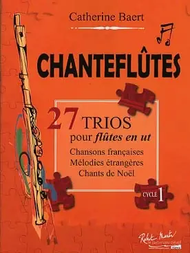 Baert C. Chanteflutes Trios Pour Flutes en UT - Réduction