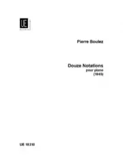 Commandez maintenant - Boulez P. Notations Piano