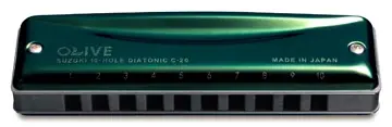 Offre exceptionnelle - Harmonica Suzuki Olive C20 EB