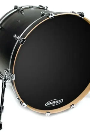 Peaux de Grosse Caisse Evans EQ3 Timbre Noire 16" Tom Basse | Prix cassé