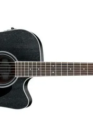 Prix doux - Ibanez Artwood AW84CE-WK Weathered Black Open Pore