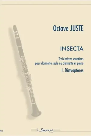Soldes | Juste O. Insecta 1 Dictyopteres Clarinette