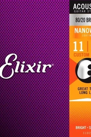 Retour gratuit - Jeu de Cordes Acoustique Elixir Nanoweb 11/52 REF:11027