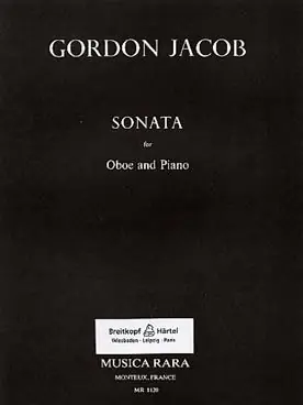 Jacob G. Sonata Hautbois | Offre exceptionnelle