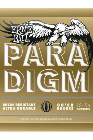 Jeu de Cordes Ernie Ball Paradigm Medium Light Bronze 12-54 | Coup de cœur