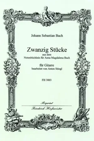 Bonne affaire | Bach J.s. Leitche Stucke Aus Dem Notenbuch Fur A.m. Bach Guitare
