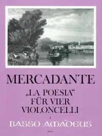 Ajoutez au panier | Mercadante G.s. la Poesia 4 Violoncelles